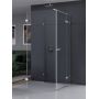New Trendy Eventa kabina prysznicowa 80x90 cm prostokątna prawa chrom/szkło przezroczyste EXK-4602 zdj.1