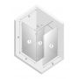 New Trendy Eventa ścianka prysznicowa walk-in 100 cm chrom połysk/szkło przezroczyste EXK-4645 zdj.2