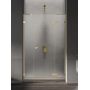 New Trendy Eventa Gold Shine drzwi prysznicowe 150 cm uchylne prawe złoty połysk/szkło przezroczyste EXK-4686 zdj.1