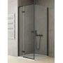 New Trendy Reflexa Black kabina prysznicowa 120x80 cm lewa czarny mat/szkło przezroczyste EXK-4962 zdj.1