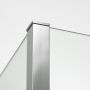 New Trendy New Modus kabina prysznicowa walk-in 150x90 cm prostokątna chrom połysk/szkło przezroczyste EXK-5521 zdj.5