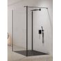 New Trendy New Modus Black ścianka prysznicowa walk-in 110 cm czarny mat/szkło przezroczyste EXK-5592 zdj.1