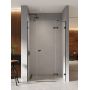 New Trendy Eventa Black Chrome drzwi prysznicowe 170 cm uchylne prawe czarny chrom połysk/szkło przezroczyste EXK-6144 zdj.1