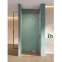 New Trendy Eventa Copper Shine drzwi prysznicowe 90 cm uchylne prawe miedź połysk/szkło przezroczyste EXK-6355 zdj.1