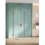 New Trendy Eventa Copper Shine kabina prysznicowa 80x80 cm kwadratowa lewa miedź połysk/szkło przezroczyste EXK-6497 zdj.1