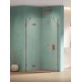New Trendy Eventa Copper Shine kabina prysznicowa 90x90 cm lewa miedź połysk/szkło przezroczyste EXK-6515 zdj.1