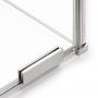 New Trendy Smart kabina prysznicowa 140x90 cm prostokątna chrom połysk/szkło przezroczyste EXK-6607 zdj.6