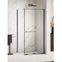 New Trendy Smart Black kabina prysznicowa 130x120 cm prostokątna czarny mat/szkło przezroczyste EXK-6658 zdj.1