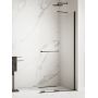New Trendy Smart Black ścianka prysznicowa walk-in 100 cm czarny mat/szkło przezroczyste EXK-6676-WU zdj.1