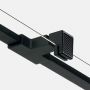 New Trendy Avexa Black XR drzwi prysznicowe 110 cm uchylne prawe czarny mat/szkło przezroczyste EXK-6842 zdj.4