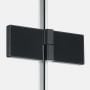 New Trendy Avexa Black XR kabina prysznicowa 100x80 cm prostokątna prawa czarny mat/szkło przezroczyste EXK-6892 zdj.6