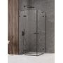 New Trendy Avexa Black XR kabina prysznicowa 120x80 cm prostokątna czarny mat/szkło przezroczyste EXK-6929 zdj.1