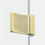 New Trendy Avexa Gold Shine XR ścianka prysznicowa walk-in 100 cm złoty połysk/szkło przezroczyste EXK-6979 zdj.4