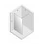 New Trendy Avexa Copper Brushed ścianka prysznicowa walk-in 100 cm miedź szczotkowana/szkło przezroczyste EXK-7137 zdj.2