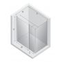 New Trendy New Soleo kabina prysznicowa 100x80 cm prostokątna chrom połysk/szkło przezroczyste K-0359 zdj.2
