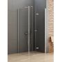 New Trendy New Soleo kabina prysznicowa 100x90 cm prostokątna prawa chrom połysk/szkło przezroczyste K-0379 zdj.1