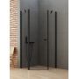 New Trendy New Soleo Black kabina prysznicowa 80x80 cm czarny mat/szkło przezroczyste K-0612 zdj.1