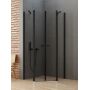 New Trendy New Soleo Black kabina prysznicowa 80x80 cm czarny mat/szkło przezroczyste K-0616 zdj.1