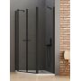 New Trendy New Soleo Black kabina prysznicowa 100x80 cm czarny mat/szkło przezroczyste K-0618 zdj.1