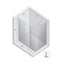 New Trendy New Soleo kabina prysznicowa 110x100 cm prostokątna lewa chrom połysk/szkło przezroczyste K-0621 zdj.2