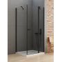 New Trendy New Soleo Black kabina prysznicowa 90x70 cm prostokątna czarny mat/szkło przezroczyste K-0679 zdj.1