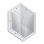 New Trendy New Soleo kabina prysznicowa 120x80 cm prostokątna chrom połysk/szkło przezroczyste K-0734 zdj.2