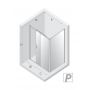 New Trendy Prime kabina prysznicowa 130x100 cm prostokątna chrom połysk/szkło przezroczyste K-1239 zdj.2