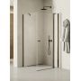 New Trendy New Soleo Gunmetal Brushed kabina prysznicowa 110x70 cm prostokątna grafitowy szczotkowany/szkło przezroczyste K-2161 zdj.1