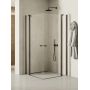 New Trendy New Soleo Gunmetal Brushed kabina prysznicowa 90x120 cm prostokątna grafitowy szczotkowany/szkło przezroczyste K-2186 zdj.1