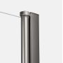 New Trendy New Soleo Gunmetal Brushed ścianka prysznicowa walk-in 120 cm grafitowy szczotkowany/szkło przezroczyste K-2279 zdj.4