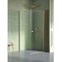 New Trendy New Soleo Copper Brushed kabina prysznicowa 70x110 cm prostokątna miedź szczotkowana/szkło przezroczyste K-2285 zdj.1
