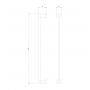 Omnires Modern Project drążek na ręcznik 60 cm miedź szczotkowana MP60216CPB zdj.2