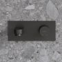 Omnires Contour bateria umywalkowa podtynkowa antracyt CT8015AT zdj.5