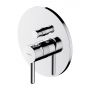Omnires Y bateria wannowo-prysznicowa podtynkowa chrom Y1235ROCR zdj.1