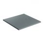 Omnires Aquarock brodzik kwadratowy z maskownicą 90x90 cm ash grey mat AQUAROCK90-KAG zdj.1