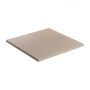 Omnires Aquarock brodzik kwadratowy z maskownicą 90x90 cm dune beige mat AQUAROCK90-KDB zdj.1