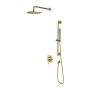 Omnires Y zestaw prysznicowy podtynkowy z deszczownicą mosiądz szczotkowany SYSY47BSB zdj.1