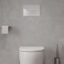Omnires Eco Flush Set Strongframe + Minimal stelaż podtynkowy z przyciskiem spłukującym biały połysk do miski WC wiszącej STFWCECO1MRBP zdj.5