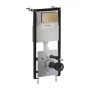 Omnires Eco Flush Set stelaż podtynkowy z przyciskiem spłukującym do miski WC wiszącej STFWCECO1R45-RBR zdj.1