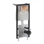 Omnires Eco Flush Set stelaż podtynkowy z przyciskiem spłukującym do miski WC wiszącej STFWCECO1R45-RCP zdj.1