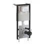 Omnires Eco Flush Set stelaż podtynkowy z przyciskiem spłukującym do miski WC wiszącej STFWCECO1R45-RCR zdj.1
