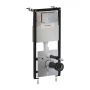 Omnires Eco Flush Set stelaż podtynkowy z przyciskiem spłukującym do miski WC wiszącej STFWCECO1R45-RNI zdj.1