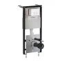 Omnires Eco Flush Set stelaż podtynkowy z przyciskiem spłukującym do miski WC wiszącej STFWCECO1R45-RWM zdj.1