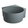 Omnires Ovo M+ wanna narożna 120x120 cm ash grey mat OVO120WNAG zdj.4