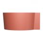Omnires Ovo M+ wanna narożna 120x120 cm terracotta mat OVO120WNTE zdj.4