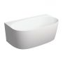 Omnires Valencia M+ wanna wolnostojąca 148x86 cm przyścienna biały połysk VALENCIAWPBP zdj.2