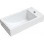 Omnires Corfu M+ umywalka 50x25 cm prostokątna ścienna-nablatowa biała CorfuBP zdj.1