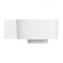 Omnires Ovo M+ umywalka 33x34 cm narożna ścienna-nablatowa biały połysk OVO335UWLBP zdj.4