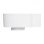 Omnires Ovo M+ umywalka 33x34 cm narożna ścienna-nablatowa biały mat OVO335UWPBM zdj.3