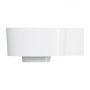 Omnires Ovo M+ umywalka 33x34 cm narożna ścienna-nablatowa biały połysk OVO335UWPBP zdj.3